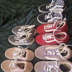 Kids Vans size 1 $5ea
