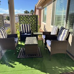 Outdoor Patio Set (of 4)