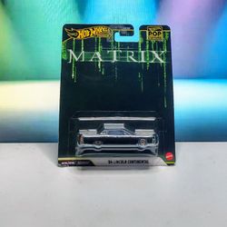 Hot Wheels PREMIUM The Matrix 1964 Lincoln Continental Real Riders