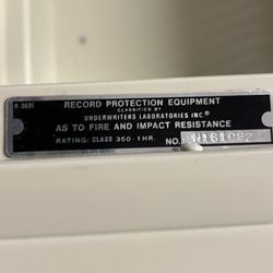 Fireproof 4 Drawer Vertical Insulated Filing Office Cabinet