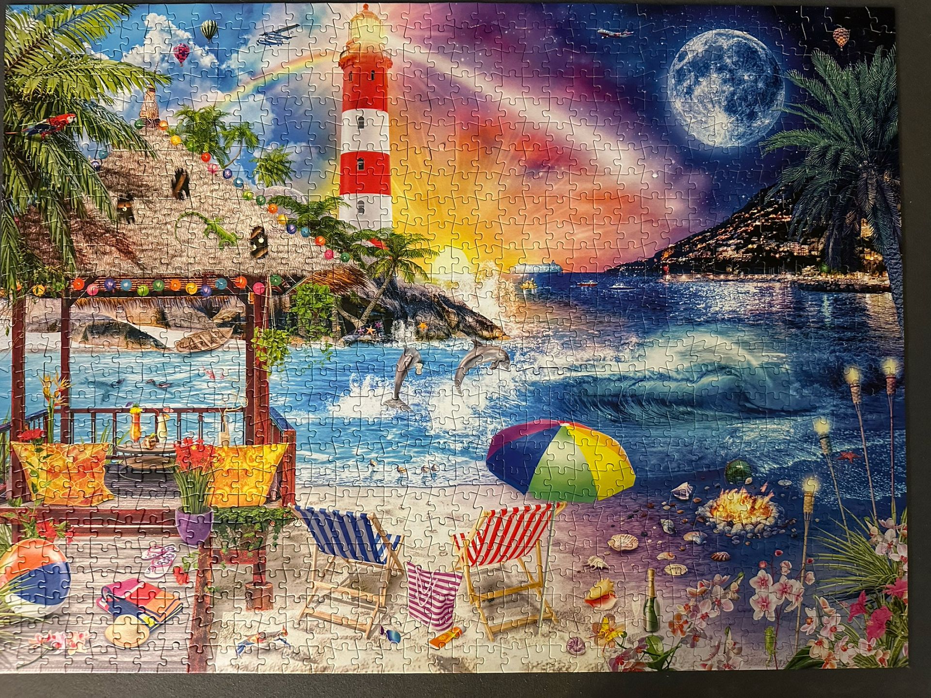 Buffalo Day N Night Lifes A Beach puzzle