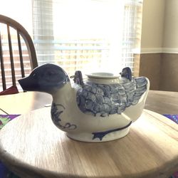 Duck Ceramic Tea Kettle