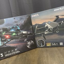 Brand New Drones – Camera Drone + AE3 Stunt Drone (Bundle or Separate)