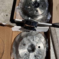 2007 Toyota Camry Back Brake And Rotors 