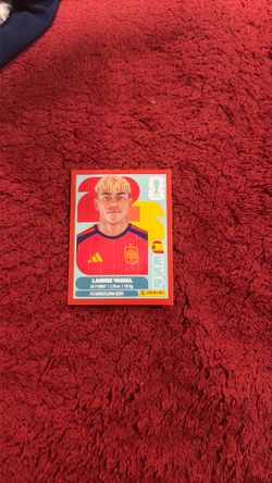 panini Red Lamine Yamal