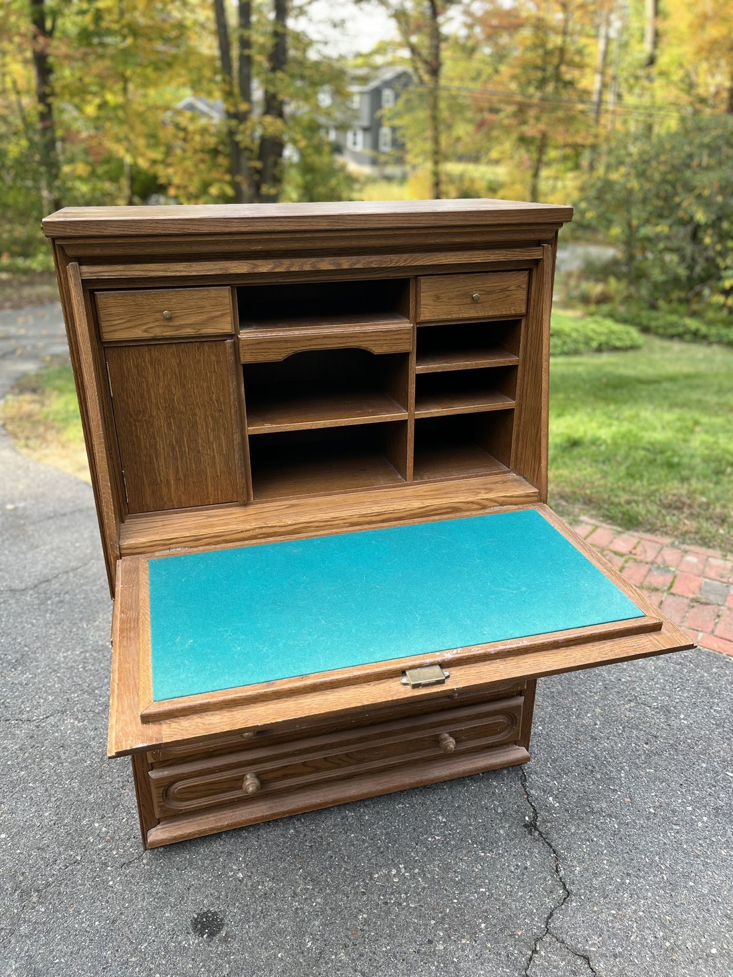 Old Bankers Desk