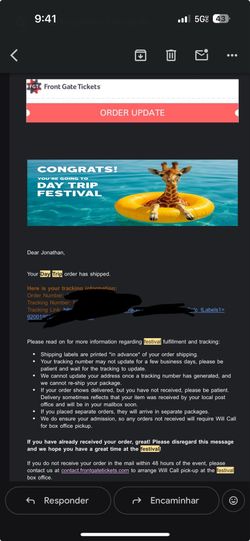 Day trip festival
