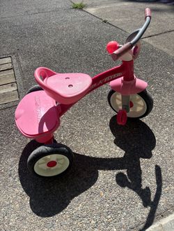 Radio flyer trike toddler pink