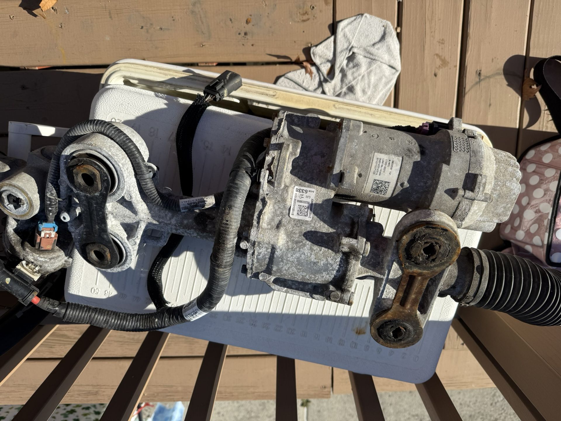 2018 GMC Power Steering Rack