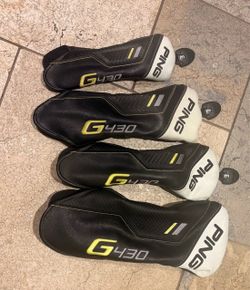 Ping G430 Head cover set- driver, 2 fairway and 1 hybrid