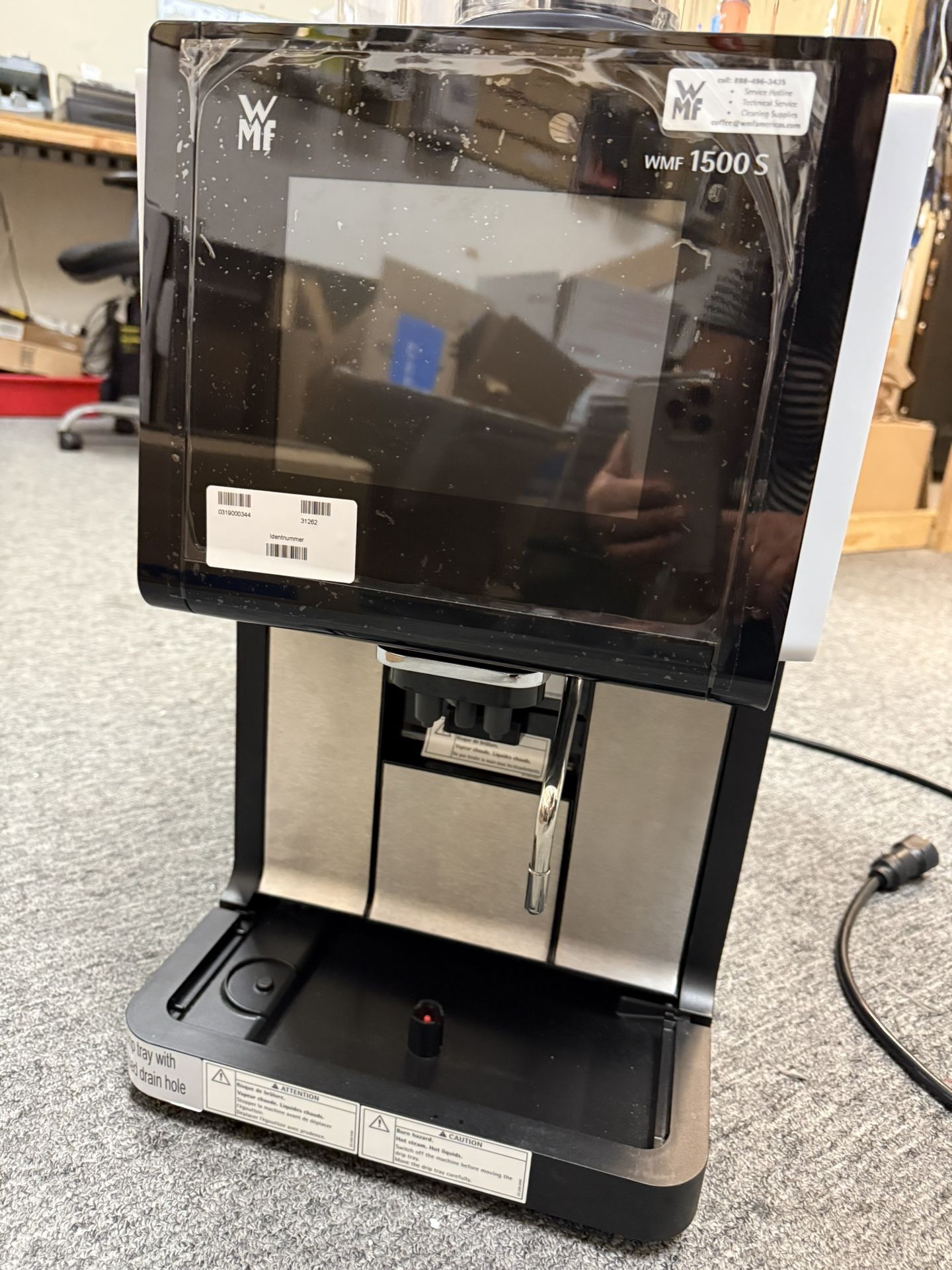 WMF 1500S Super Automatic Professional Espresso Coffee Machine