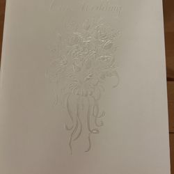 Wedding Album  and Candle