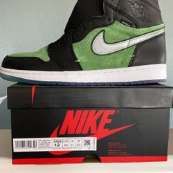 DS - Jordan 1 High OG Zoom Zen Green Size 12 - $275.00