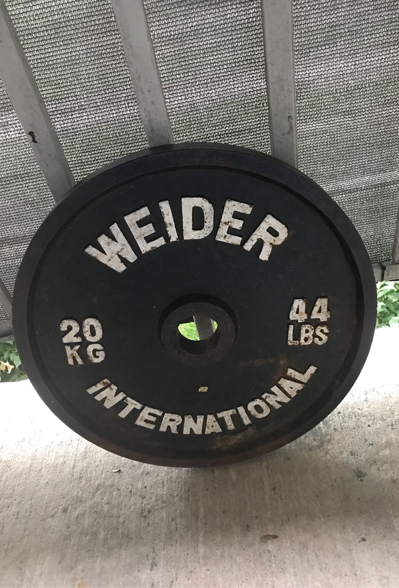 Weight plate!