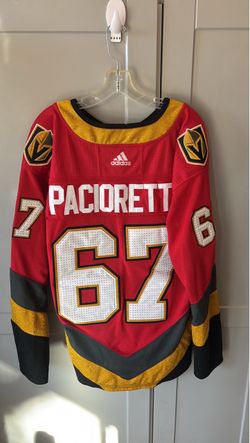 Adidas Vegas Golden Knights Reverse Retro 1.0 Jersey Max Pacioretty Size XL