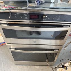 GE Stack Oven And Microwave Appliance