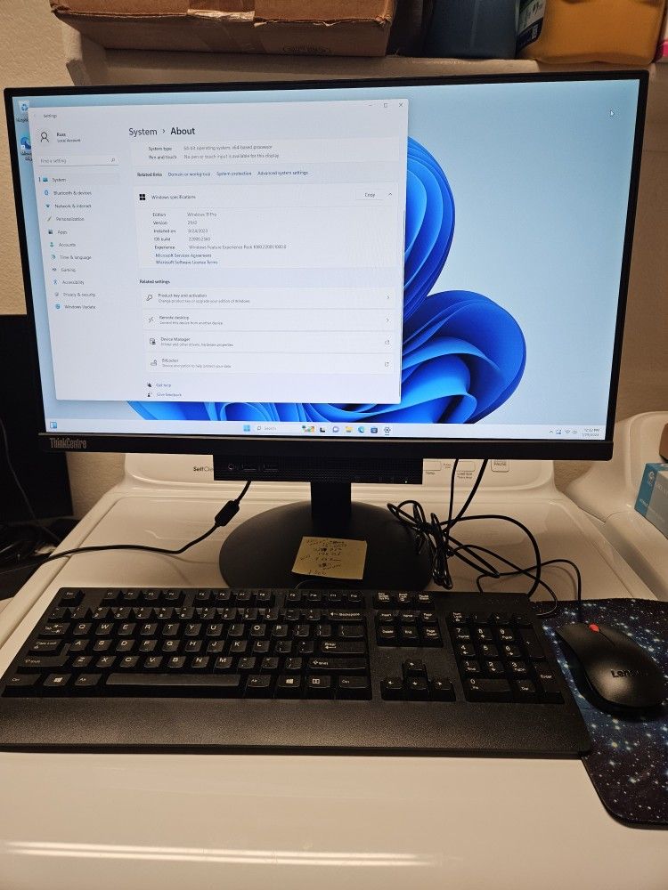 Lenovo M900 Micro Tio22d AIO Intel i5-6500t