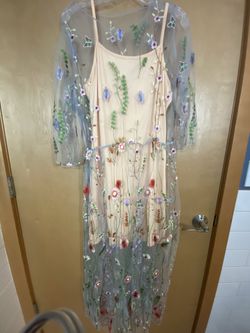 Garden or Wildflower Party Dress
