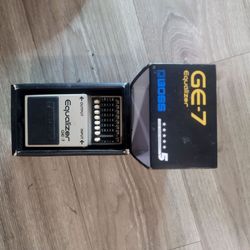 BOSS GE-7 equalizer pedal