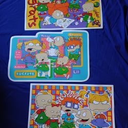 1997 Rugrats Placemats. Never Been Used.