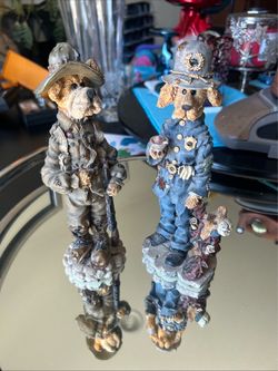 Boyds Bears, 'Sgt Rex & Matt ...the Runaway' Folkstone Collection #2874 with box and #2872