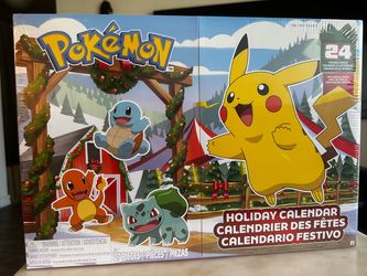 Pokemon Advent calendar 2026 24 figures