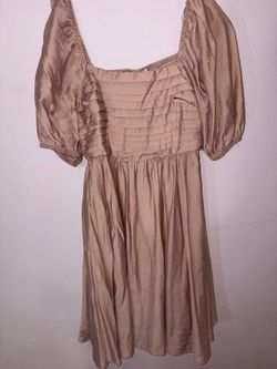 Romantic Rose Pink mini dress