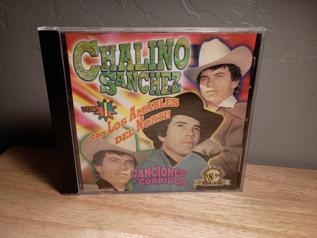 Chalino Sánchez CD Corridos Y Canciones (Con Los Amables Del Norte)