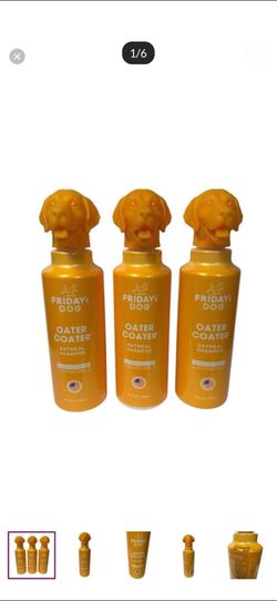 3 Friday's Dog Shampoo Oater Coater Dog Puppy Shampoo 12oz