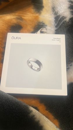 Oura ring size 12 and 11 for 200 each obo
