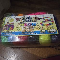 Rainbow Loom Neon Treasure Box Bracelet Making Kit