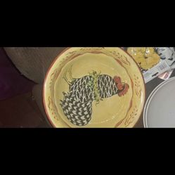 Rare Elizabeth Pohle For Harmony Edition Large Serving Bowl 