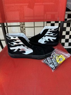 Vans Kid's SK8-HI Metallic Flame size 5 Youth