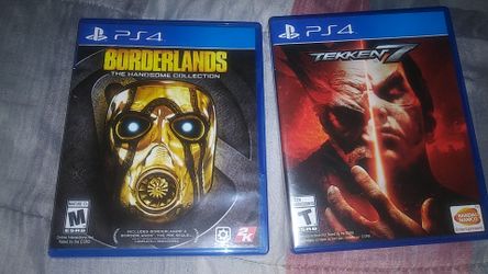 PS4 games (borderlands and Tekken) read description