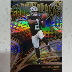2025 Panini Revolution RC Showstoppers #21 Ashton Jeanty Raiders