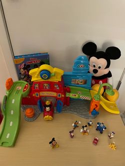 Mickey Mouse VTech Fire Station Playset Bundle
