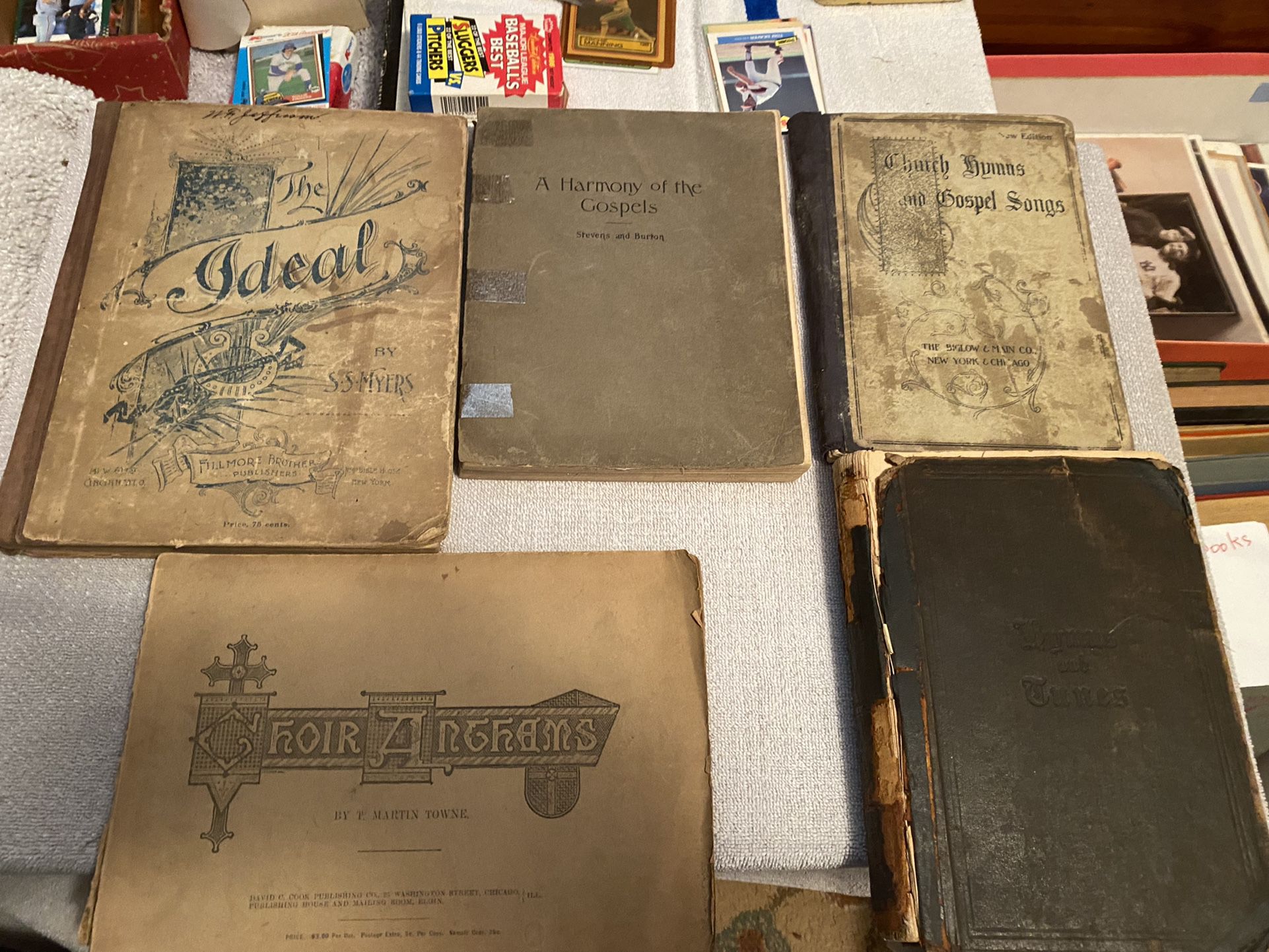 12 Hymnals in the 1800s