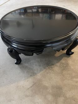 Traditional Oriental Korean Round Table