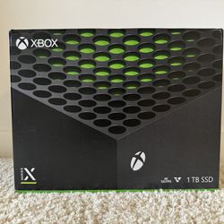 Xbox Series X - Brand New, Unopened