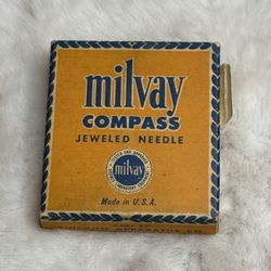 Vintage Milvay Compass Chicago Apparatus Co.USA  Since1908 Scientific Equipment 