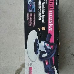 Drill Master 7" Variable Speed Polisher/Sander new in box