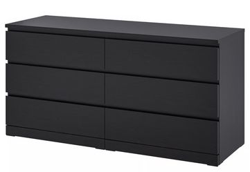IKEA 6 DRAWER DRESSER 
