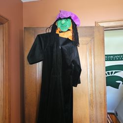 Witch Costume For Children Sizes 4-10 Years Old