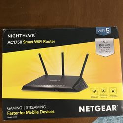 NETGEAR R7600 Nighthawk AC1750 Smart WiFi Router
