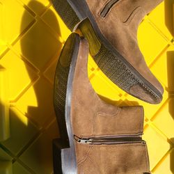 Frye men's suede shoes size 10