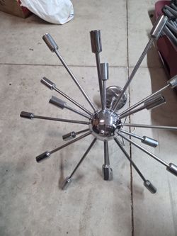 1950s Mid Century Atomic Sputnik Ceiling Light