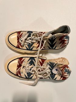 Converse Chuck Taylor All Star Hi – Aztec Print – Women's 9 / Men's 7