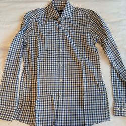 Hugo Boss Sharp Fit, Men's Dress Shirt 15 1/2, 34/35