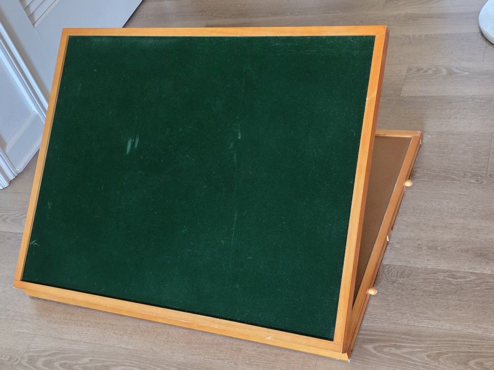 Puzzle Board With Drawers