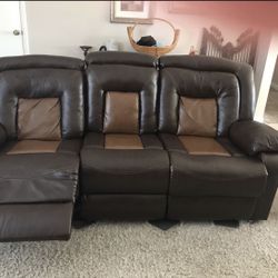Sofa With Recliner